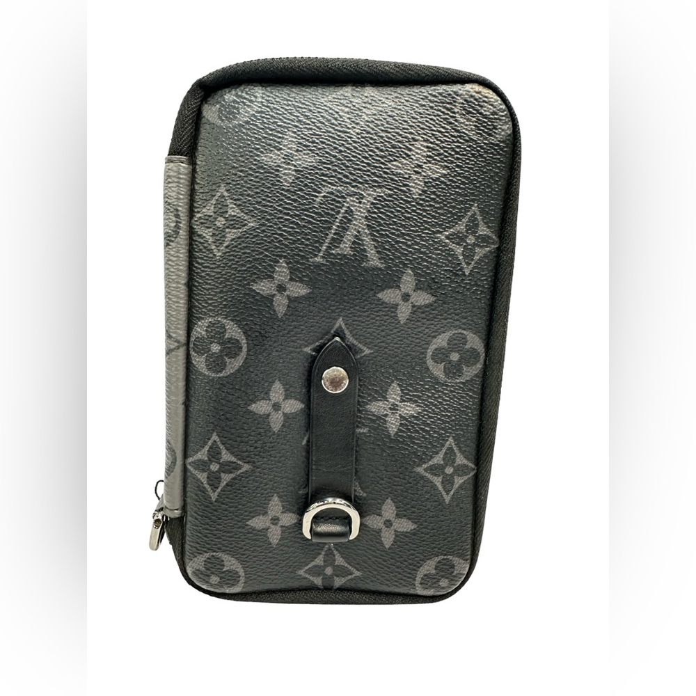 Louis Vuitton Monogram Eclipse Reverse Double Pho… - image 2